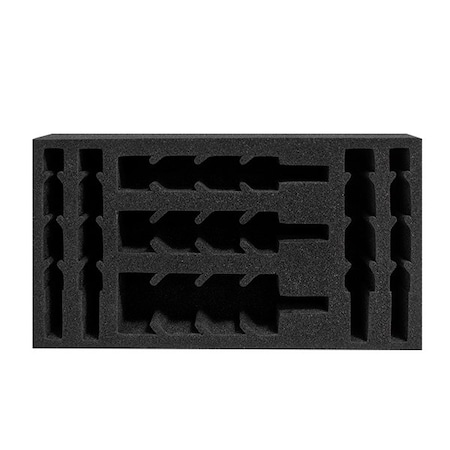 Holemaker Technology HMT Versadrive STAKIT Small InsertFoam, 7 spaces SETFM-VSD-07